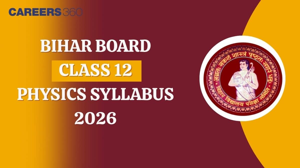 Bihar Board Class 12 Physics Syllabus 2026 Out – Marking Scheme, Chapter-wise PDF